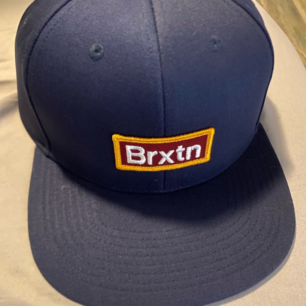Navy Blue Baseball Cap With Yellow Patch - image 2